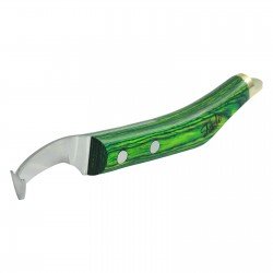 Fadi Wide Blade Knife with Brass Topper